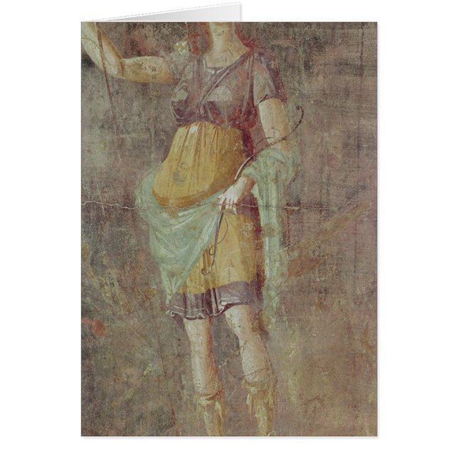 Staty av Diana, från Pompeii, c.50-59 Hälsningskort (Framsidan)