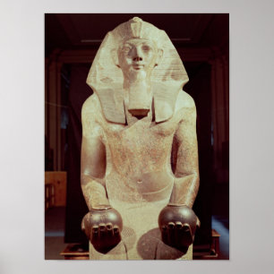 Staty av drottningen Makare Hatshepsut Poster
