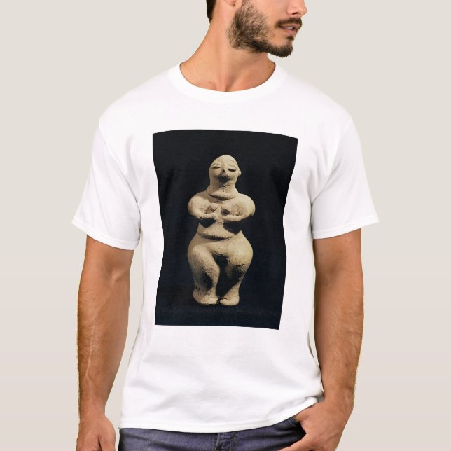 Staty av en gudinna, 6emillenium BC T-shirt (Framsida)