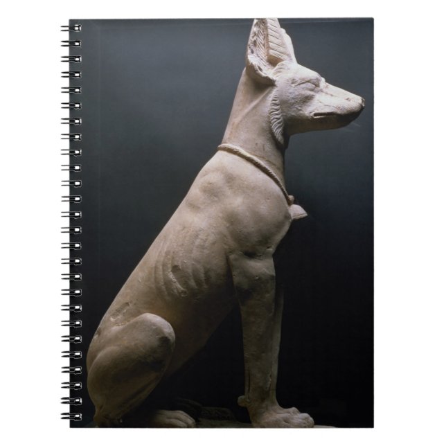 Staty av en hund, Mesopotamia, c.5000-1000 BC Anteckningsbok (Framsidan)