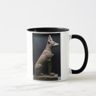 Staty av en hund, Mesopotamia, c.5000-1000 BC Mugg