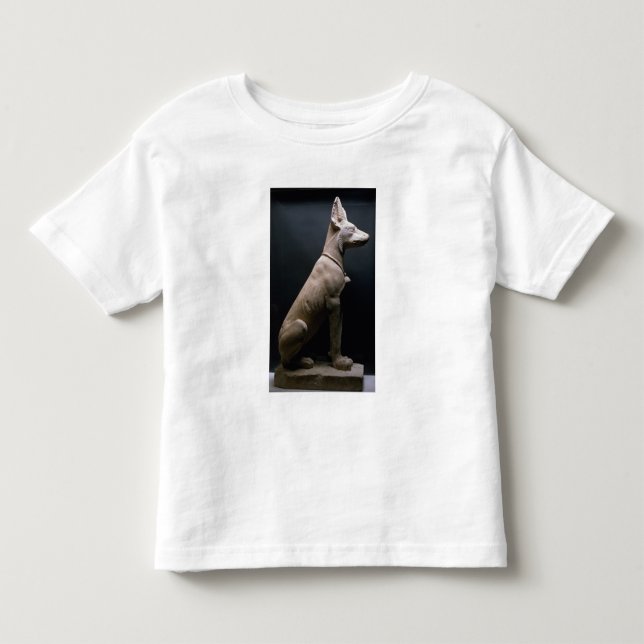 Staty av en hund, Mesopotamia, c.5000-1000 BC Tee (Framsida)