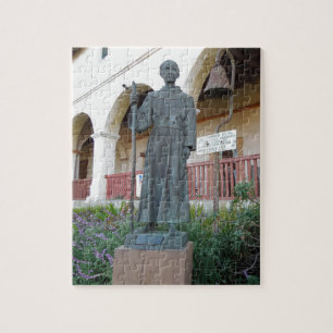 Staty av fadern Serra på den Santa Barbara Pussel