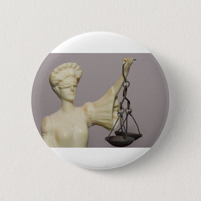 Staty av gudinnan Themis Knapp (Framsida)