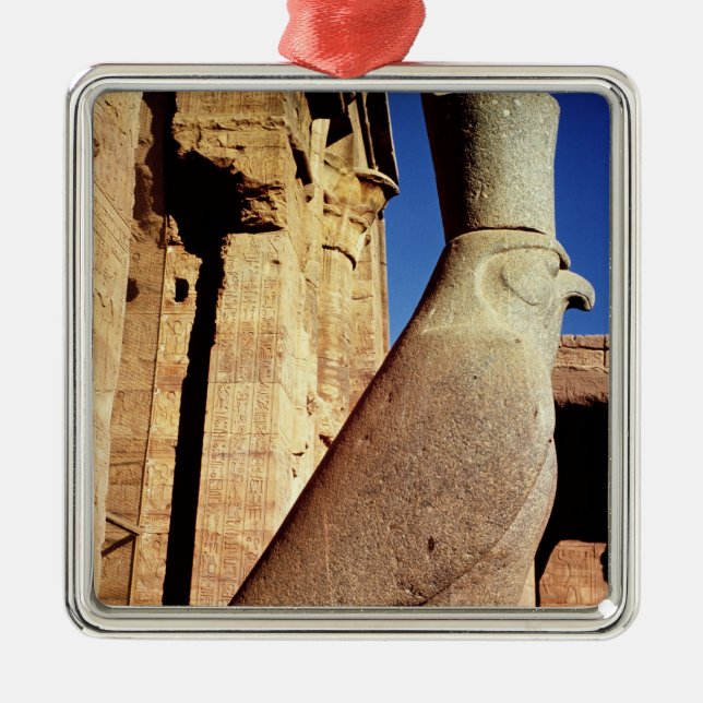 Staty av Horus Julgransprydnad Metall (Framsidan)