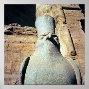 Staty av Horus Poster