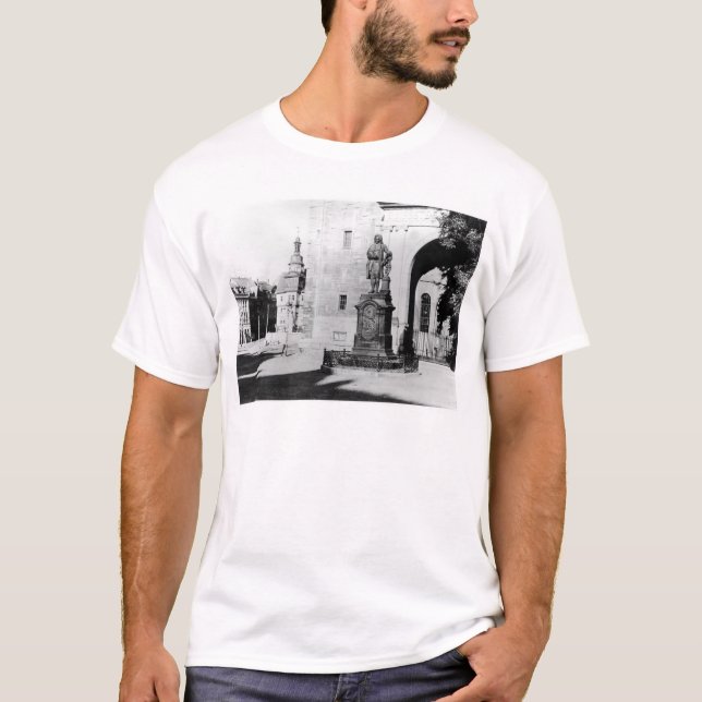 Staty av Johann Sebastian Bach T Shirt (Framsida)