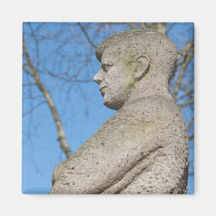 Staty av John F. Kennedy i Bonn Magnet