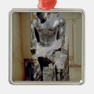 Staty av Khafre Julgransprydnad Metall
