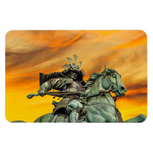 Staty av Kusunoki Masashige, Japan Magnet