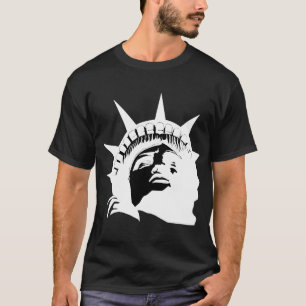 Staty av Liberty_White Tee Shirt