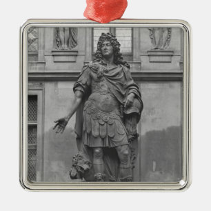 Staty av Louis XIV Julgransprydnad Metall