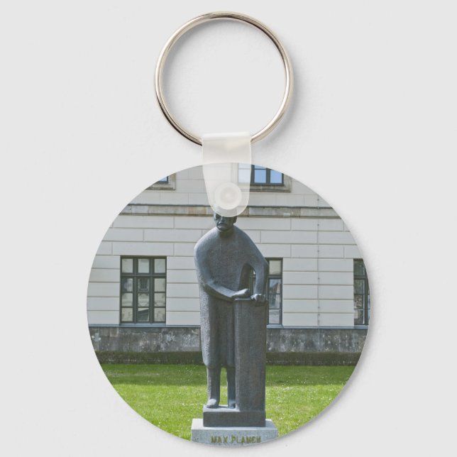 Staty av Max Planck i Berlin Nyckelring (Framsida)