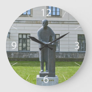 Staty av Max Planck i Berlin Stor Klocka