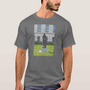 Staty av Max Planck i Berlin Tee Shirt