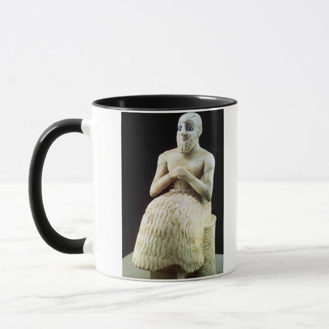 Staty av officiellen Ebih-Il, från tempelet av Mugg (Vänster)