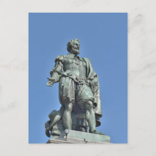 Staty av Peter Paul Rubens i Antwerpen Vykort