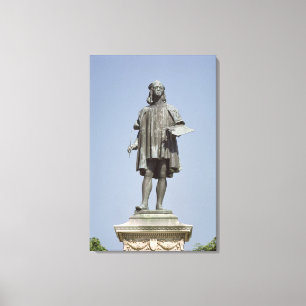 Staty av Raphael Sanzio av Urbino, 1897 Canvastryck