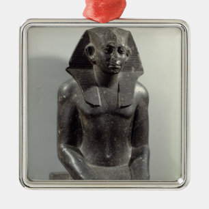 Staty av Sesostris III (1887-49 BC) som unga Julgransprydnad Metall