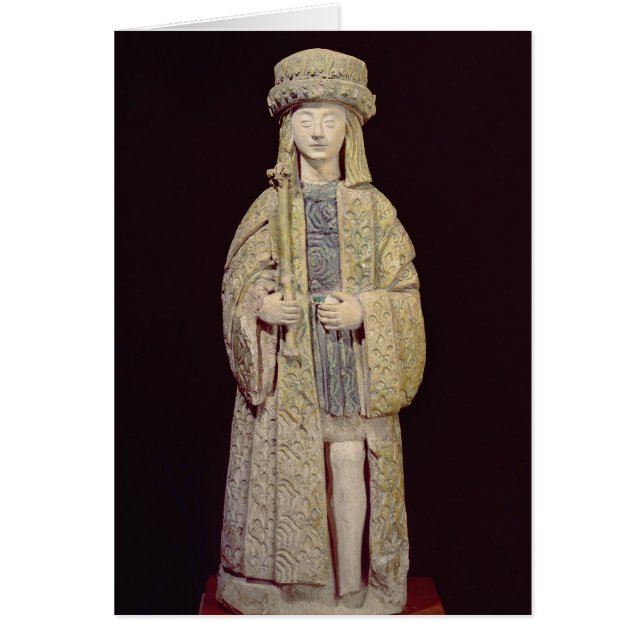 Staty av St Louis Hälsningskort (Framsidan)