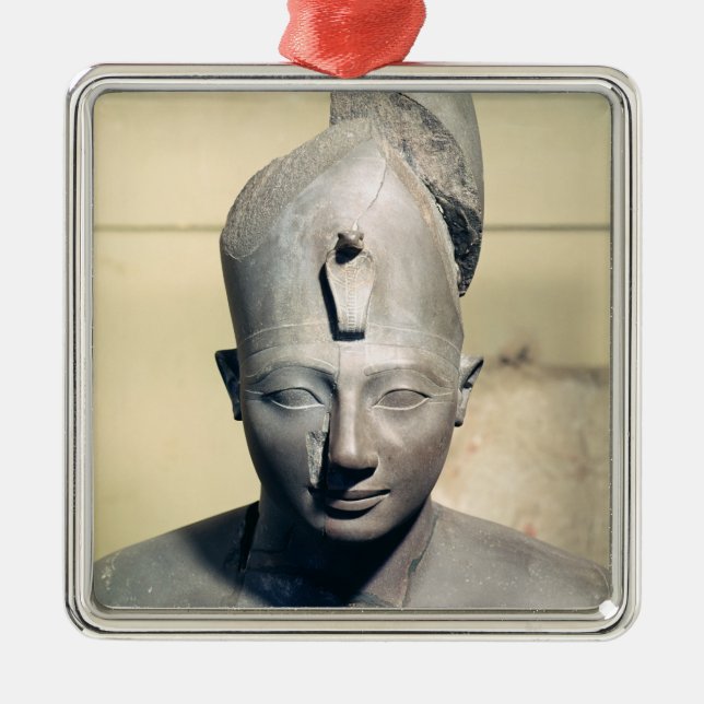 Staty av Tuthmosis III Julgransprydnad Metall (Framsidan)