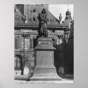 Staty av Voltaire Poster