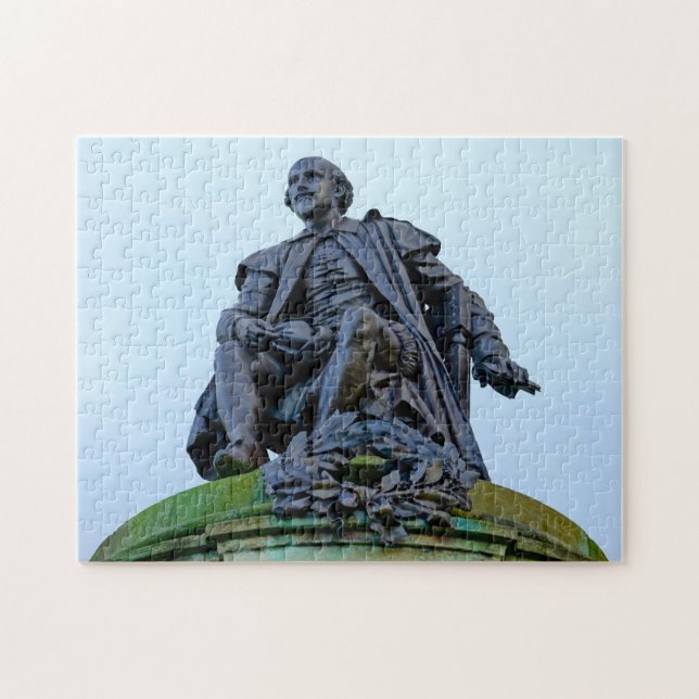 Staty av William Shakespeare Pussel (Horisontell)