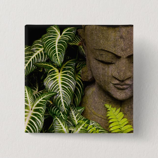 Staty i en trädgårds- information om läge: Chiang Knapp (Framsida)