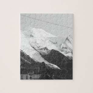 Staty Michel-Gabriel Paccard Mont Blanc Chamonix Pussel