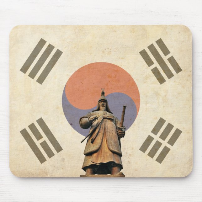 Staty Mousepad för amiralYi snart shin Musmatta (Framsidan)