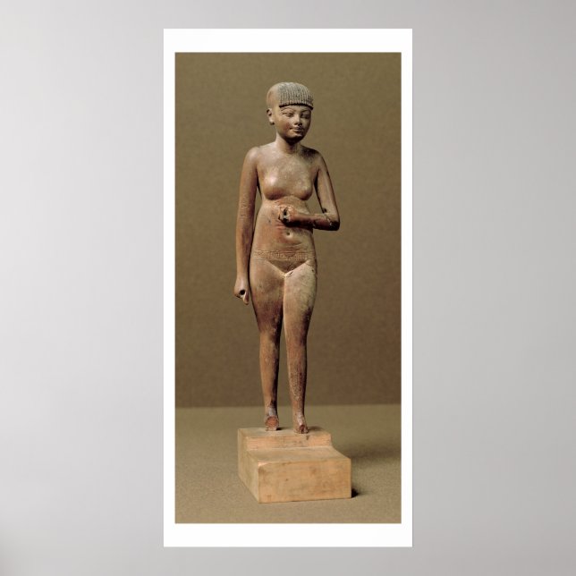 Staty of a young servant girl (wood) poster (Framsidan)