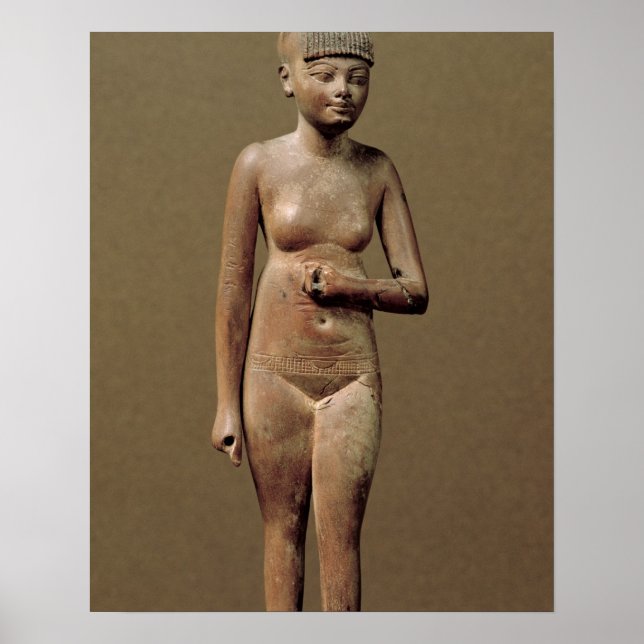 Staty of a young servant girl (wood) poster (Framsidan)
