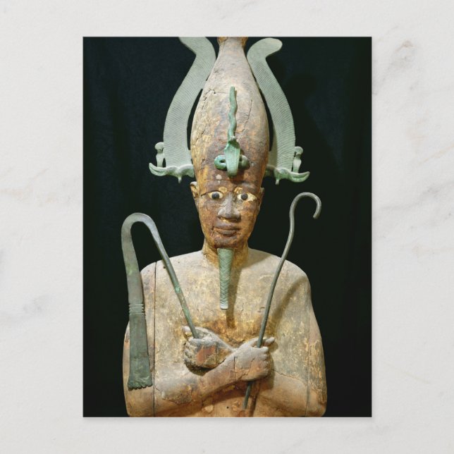 Staty of the Cult of Osiris Vykort (Framsida)