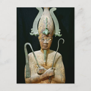 Staty of the Cult of Osiris Vykort