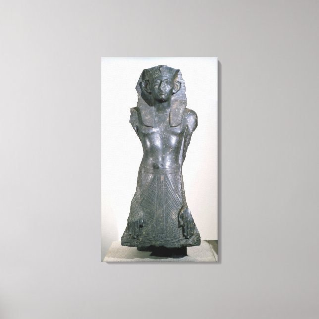 Staty Sesostris III i mitten Canvastryck (Framsida)