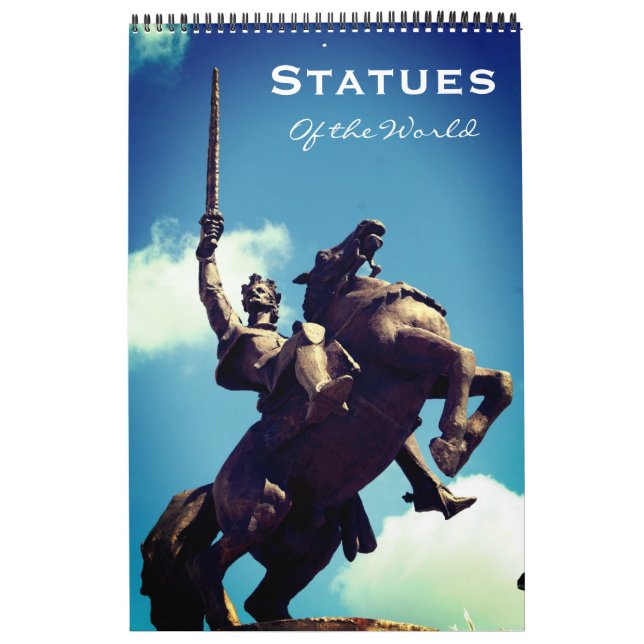 statyer värld kalender (Omslag)