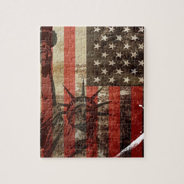 Statyfrihet USA Pussel (Vertikal)