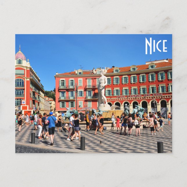 Statyn Apollo (Neptune) Vykort (Framsida)