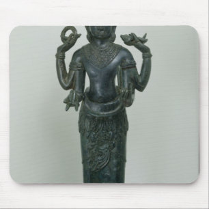 Statyn av Vishnu i hans trippel bildar av Vishnu Musmatta