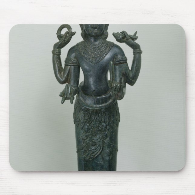 Statyn av Vishnu i hans trippel bildar av Vishnu Musmatta (Framsidan)