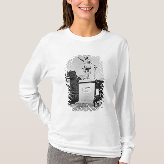 Statyn av William berättar, c.1860-90 T-shirt (Framsida)