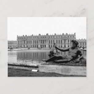 Statyn Neptune i Versailles Vykort