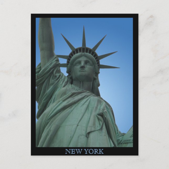 Staue of Liberty Postcard Anpassningsbar New York  Vykort (Framsida)