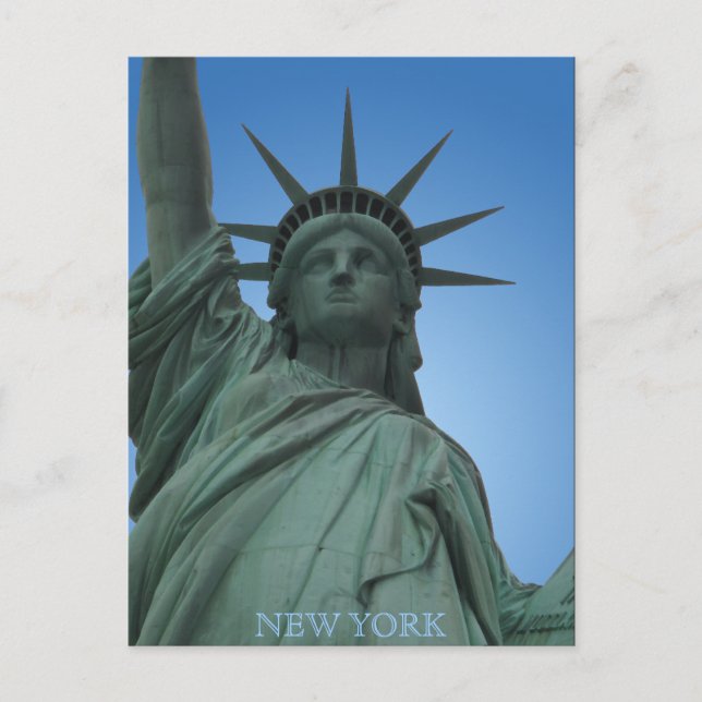 Staue of Liberty Postcard Anpassningsbar New York  Vykort (Framsida)