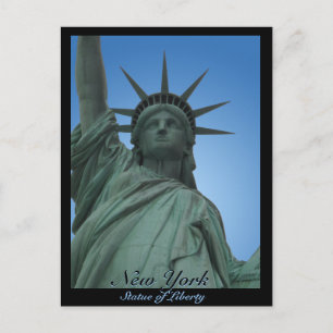 Staue of Liberty Postcard Anpassningsbar New York Vykort