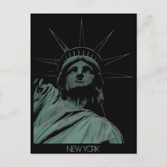 Staue of Liberty Postcard Anpassningsbar New York  Vykort (Framsida)