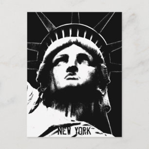 Staue of Liberty Postcard Anpassningsbar New York Vykort