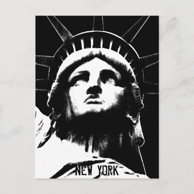 Staue of Liberty Postcard Anpassningsbar New York  Vykort (Framsida)