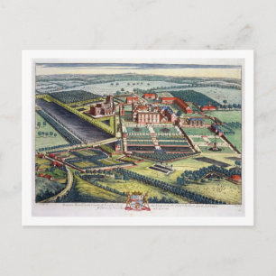 Staunton Harold i länet Leicester engrave Vykort