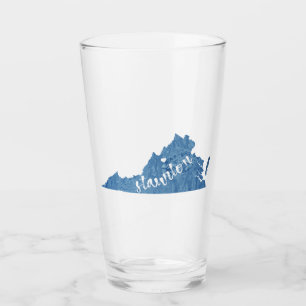Staunton Virginia Wood Grain Glaskopp